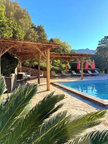 Appartement 2 personnes à Conca : Paradis Corse à louer entre terre et mer