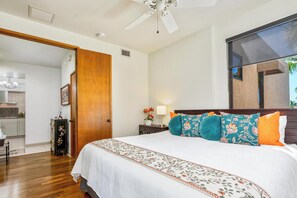 2 slaapkamers, een strijkplank/strijkijzer, gratis wifi, beddengoed