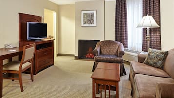 TV, DVD player, offices