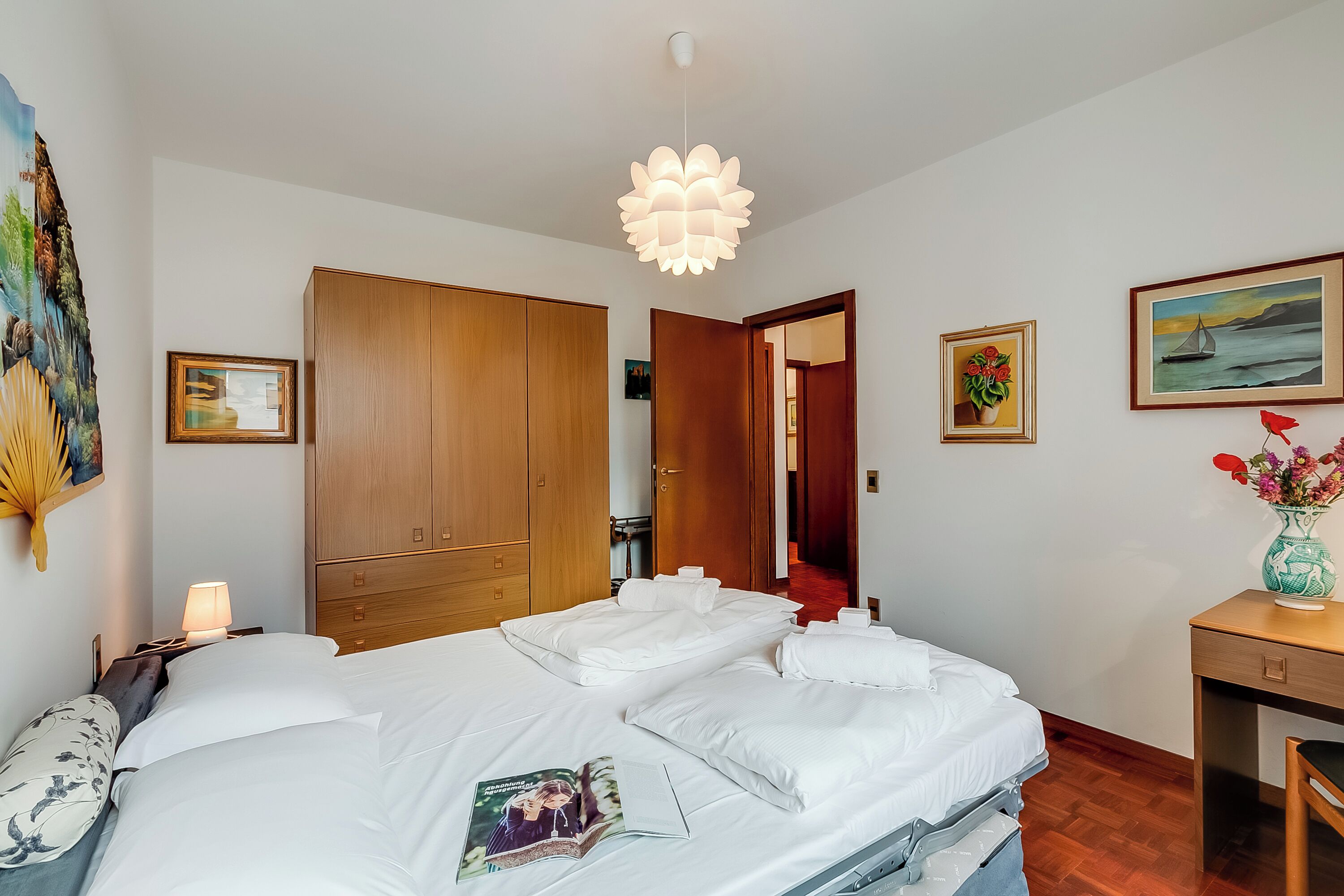 Family Apart Daire, 2 Yatak Odası, Balkon, Göl Kenarı (Dora - Riva del Garda Apartment with) | 2 yatak odası 