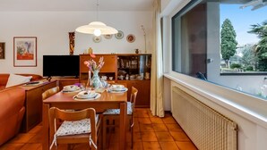 Family Apartment, 2 Bedrooms, Balcony, Lakeside (Dora - Riva del Garda Apartment with) | Dining - Dora - Riva del Garda Apartment With Terrace (Riva del Garda)