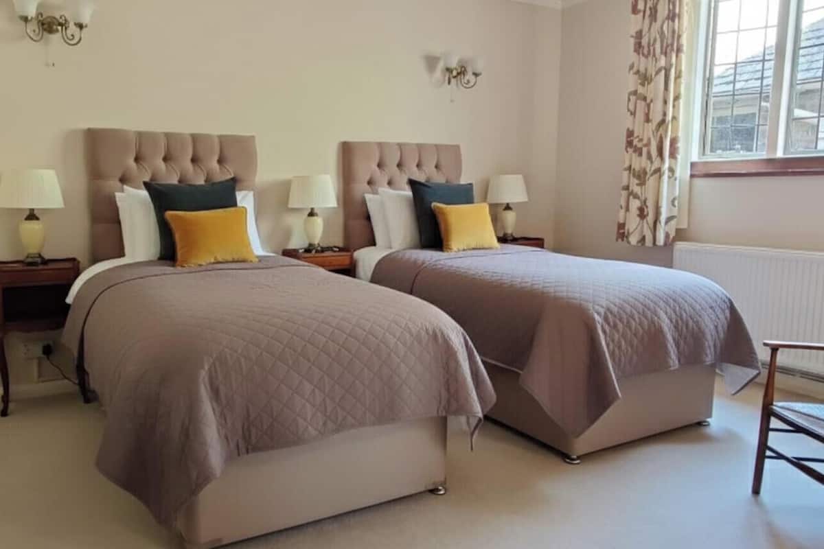 Chambre Confort avec lits jumeaux, salle de bains attenante | Wi-Fi gratuit