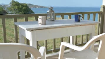Deluxe Apartment, Sea View | Terrace/patio