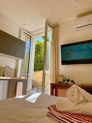 1 Schlafzimmer, Bügeleisen/Bügelbrett, Reisekinderbett, WLAN