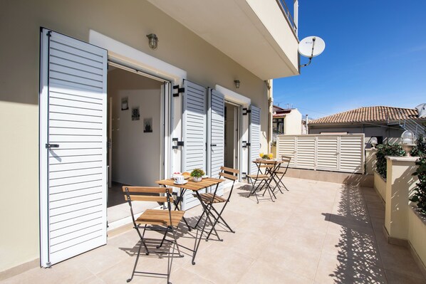 Apartment, Balcony | Terrace/patio - La Casa Sedici by Corfu Escapes (Corfu)