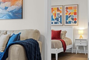 2 chambres, fer et planche à repasser, Wi-Fi, literie fournie