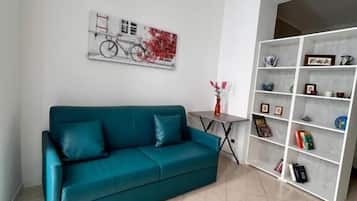 Departamento clásico | Área de sala de estar | Televisión de pantalla plana