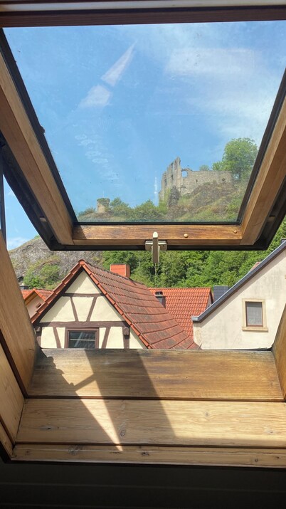 Spacious vacation apartment in Falkenstein - in the middle of the Donnersbergkreis hiking region