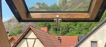 Spacious vacation apartment in Falkenstein - in the middle of the Donnersbergkreis hiking region