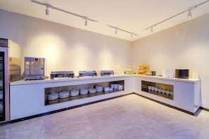 Restaurant - 7Days Inn Hotel (Zhoukou Wuyi Square City Central Hospital) (Zhoukou)