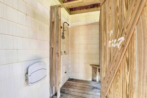Dusche, Handtücher