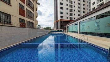 Apartment, 2 Bedrooms, Smoking, Balcony | Pool | Outdoor pool