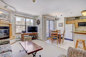 TV, DVD player, offices