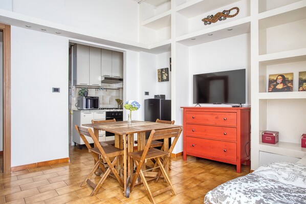 Huoneisto, 1 parisänky ja vuodesohva | Yksityinen keittiö