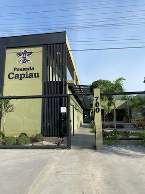 Façade de l’hébergement