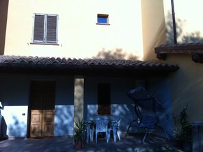 Outdoor dining - Appartamenti Le Rancole - Agostino by Ospitaci (Valtopina)