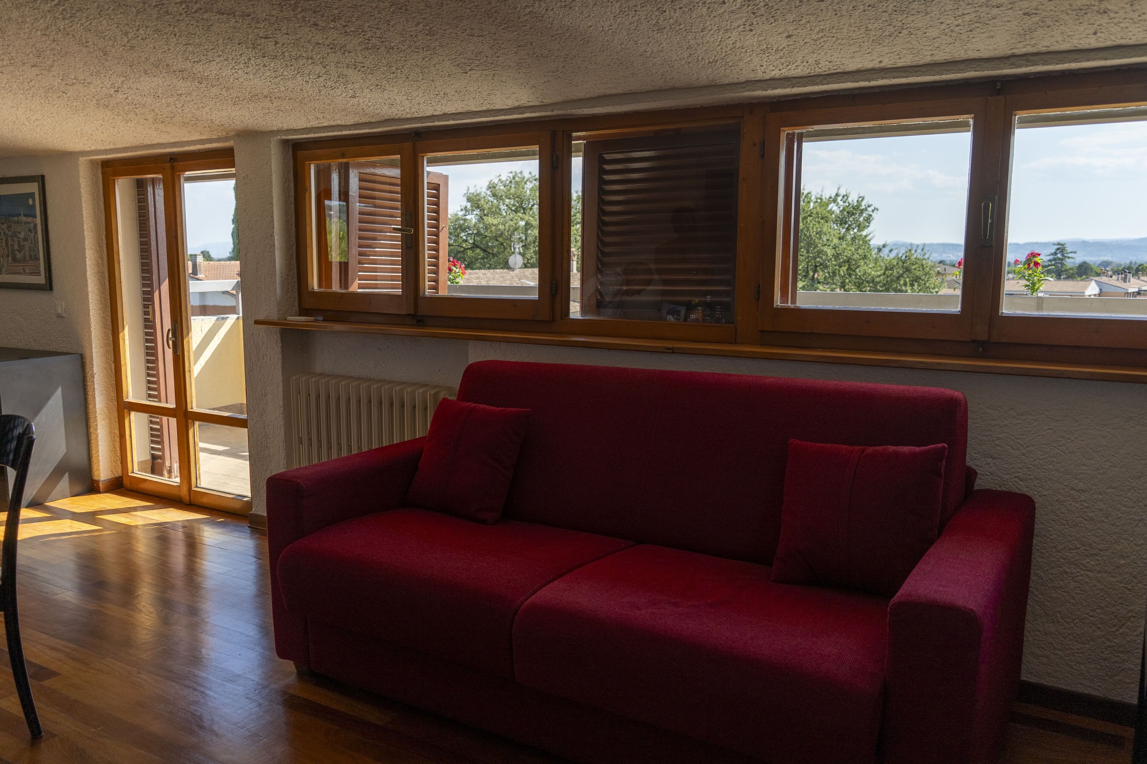 TV connectée, cheminée