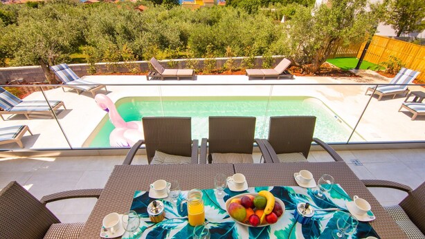 Villa | View from property - Villa With Pool and Sea View in Fazana - Horizont (Fazana)