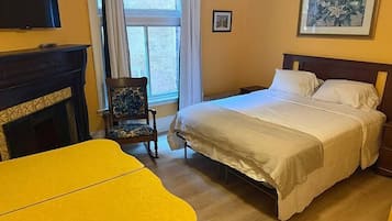 Premium bedding, free WiFi, bed sheets