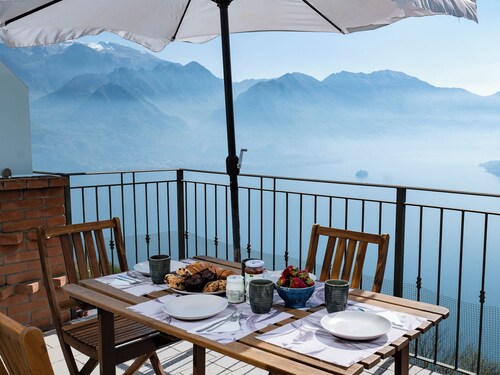 Cherubino 2 - Three-room apartment with pool and lake view