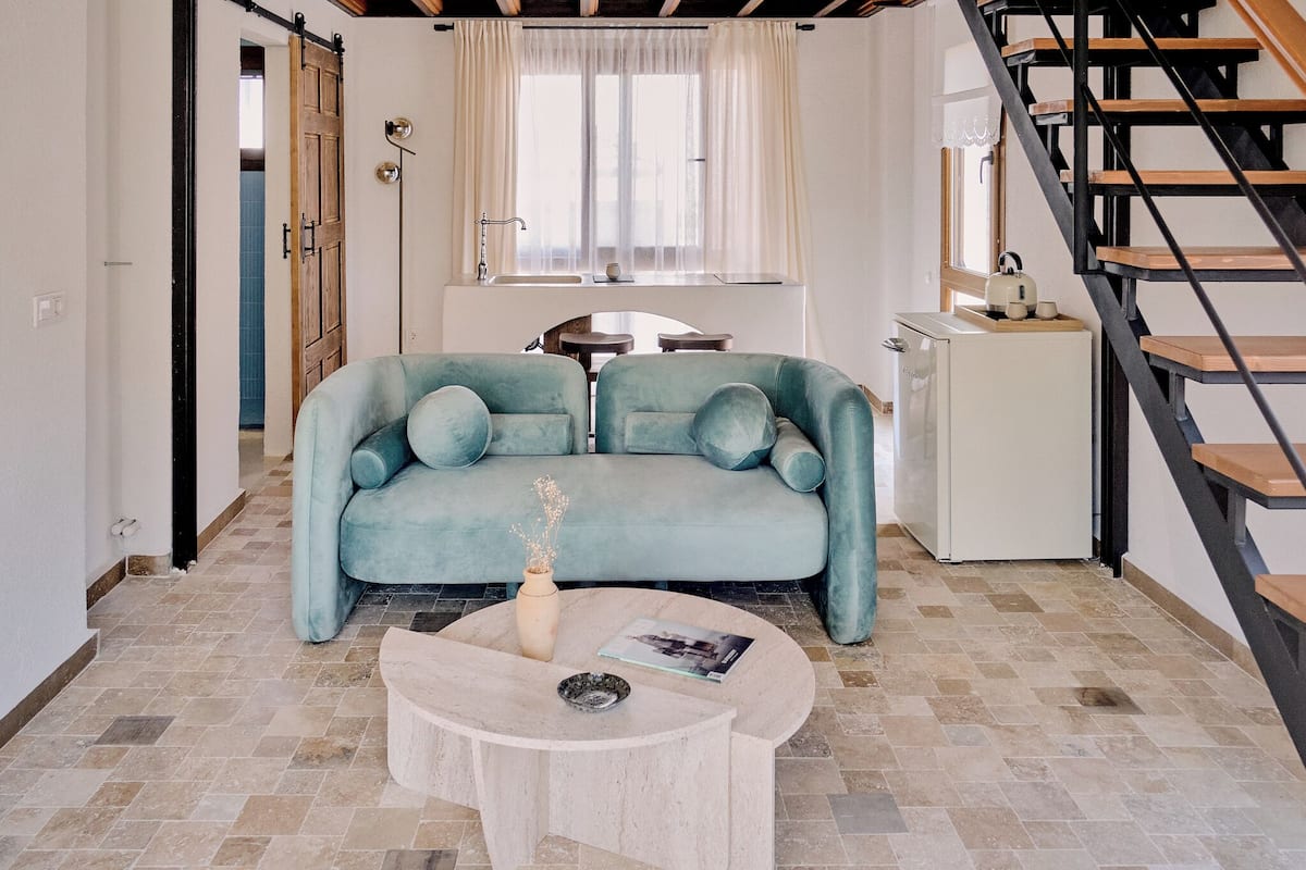 Superior-Suite, Stadtblick | Wohnbereich