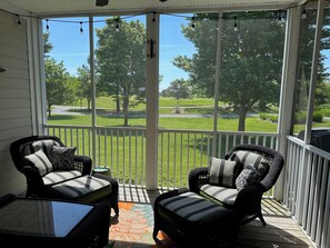 Interior - 3-bedroom villa on Beartrap Dunes Golf Course. 1st tee, pool, ground floor. (Ocean View)