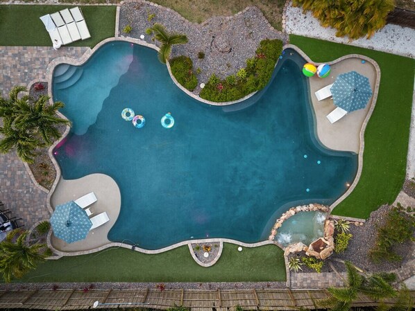 Piscine chauffée