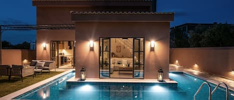 Deluxe villa | Terras