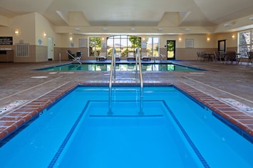 Fancy a swim? Take a dip in the indoor pool.