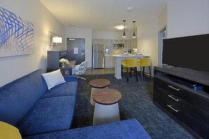 TV, DVD player, offices