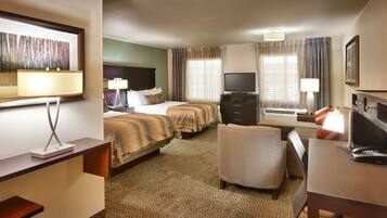 In-room safe, iron/ironing board, WiFi, bed sheets