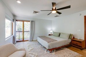 4 chambres, fer et planche à repasser, lit parapluie, Wi-Fi gratuit