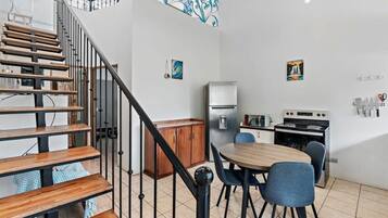 Loft, Balcony | Private kitchen