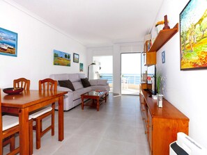 Living room - Apartment in Roses With Stunning Sea Views (Roses)