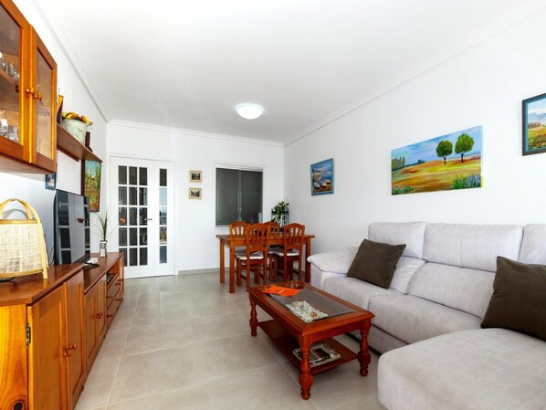 Living area - Apartment in Roses With Stunning Sea Views (Roses)