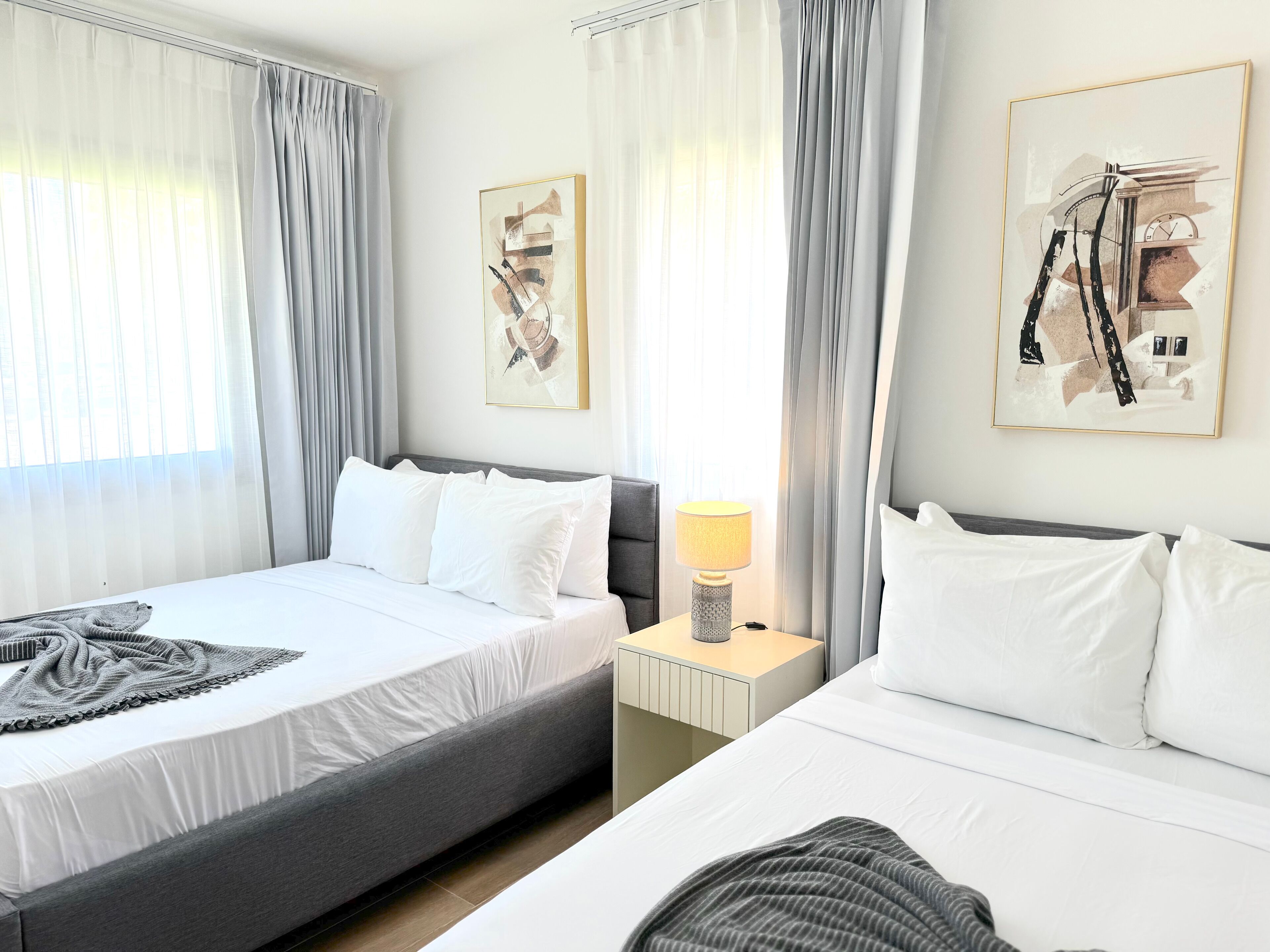 Apartemen Comfort | Seprai premium, Wi-Fi gratis, dan seprai linen