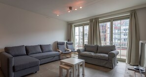 Living room - Modern Apartment in Heart of Sint Idesbald (Koksijde)