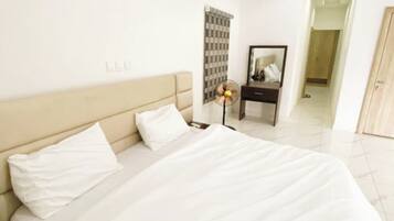 Economy Apartment, Balcony, City View | 1 bedroom, desk, laptop workspace, blackout curtains