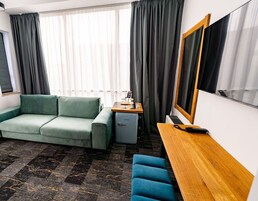 Superior Suite | Premium bedding, memory foam beds, minibar, desk