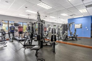 Fitnessbereich