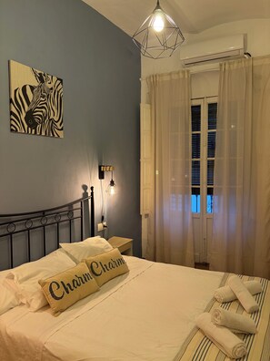 2 bedrooms, iron/ironing board, free WiFi, bed sheets