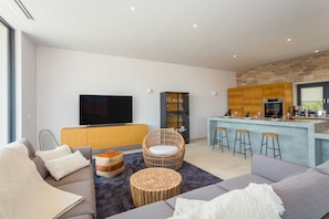 Villa | Living room - Gorgeous sea View Villa in Premantura (Pula)