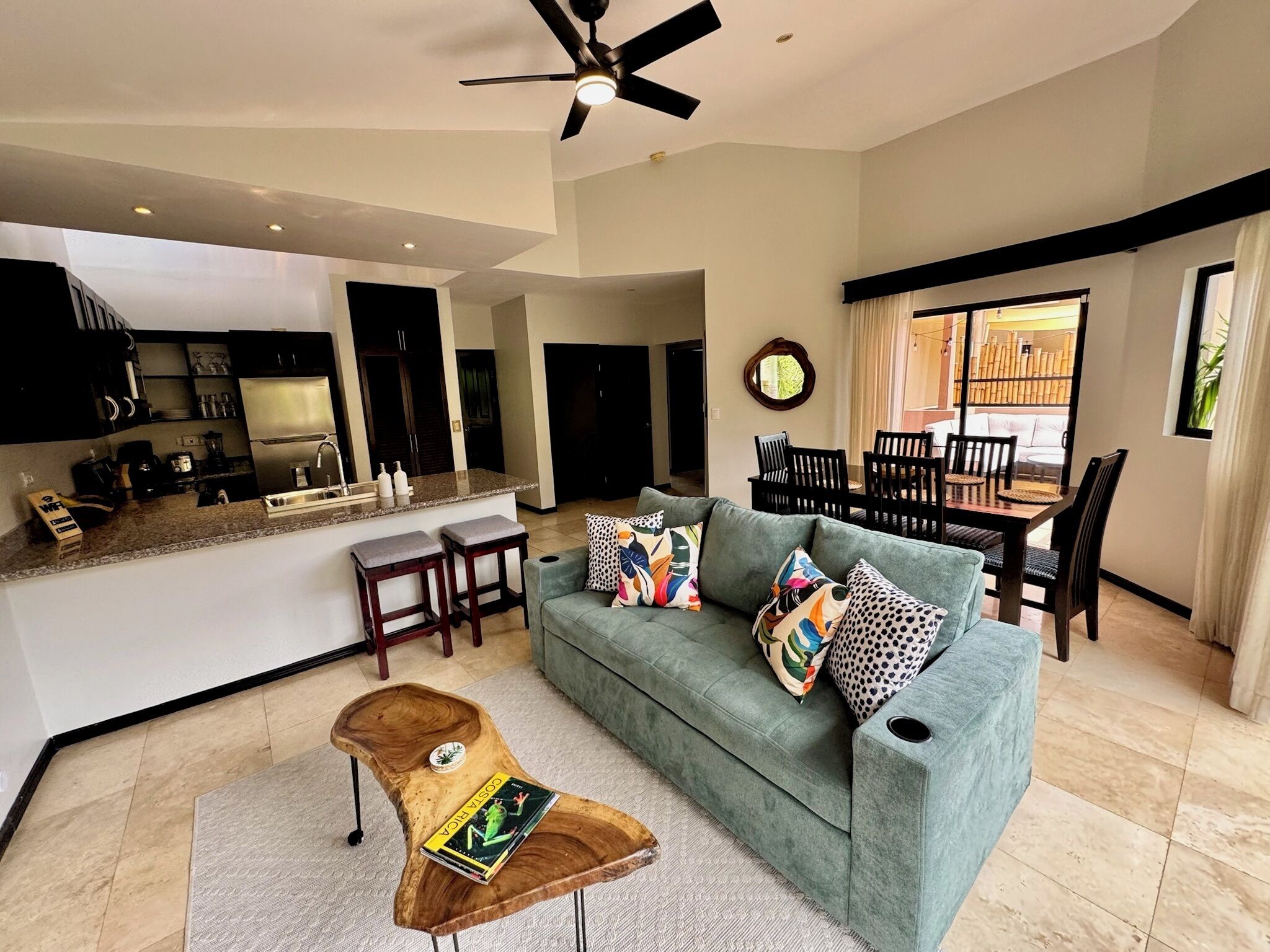 Smart TV, books, music library