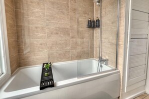 Towels, soap, toilet paper