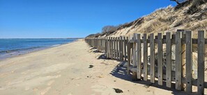 Beach nearby, sun-loungers