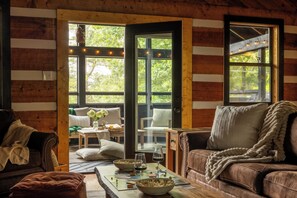 TV connectée, cheminée