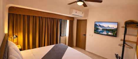 尊尚單人房 | 房內夾萬、隔音、熨斗/熨衫板、免費 Wi-Fi