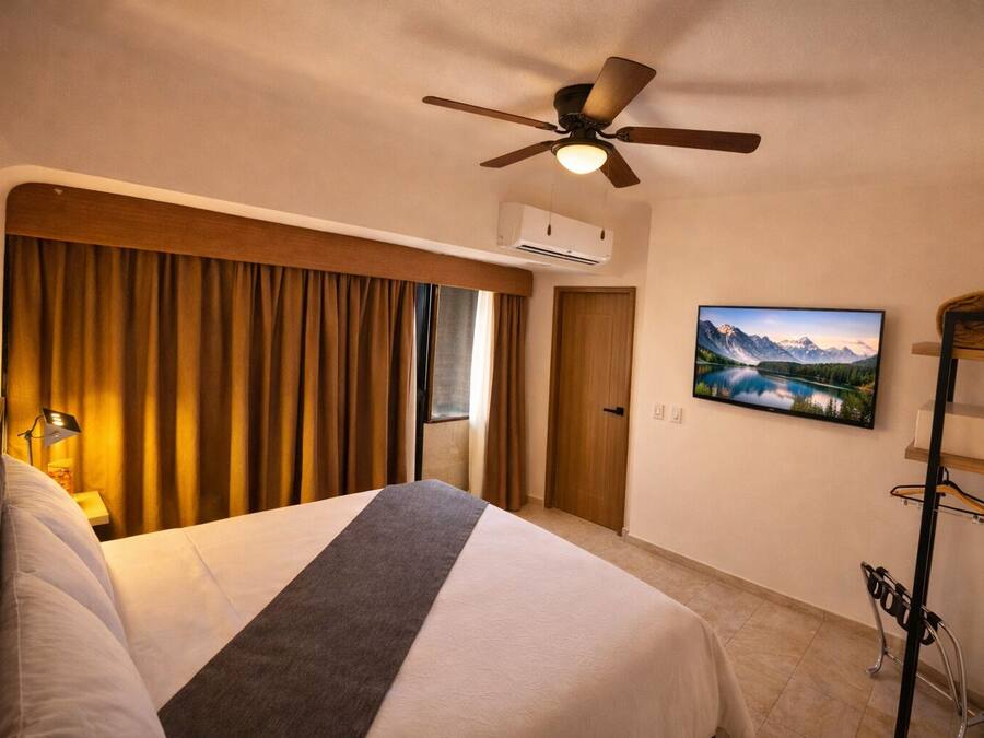 Chambre simple exclusive | Coffre-fort, système d’insonorisation, fer et planche à repasser