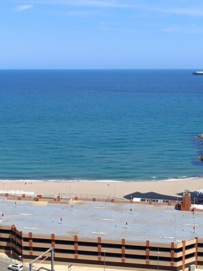 Balcony view - E1 Studios, Sea & Beach Views, High Floor (Gibraltar)