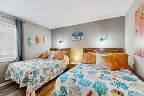 2 chambres, fer et planche Ă repasser, accĂšs Internet, draps fournis